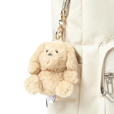 Beige Puppy Keychain Doll (34012007)