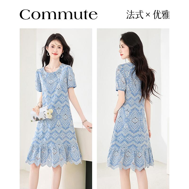 Design Sense Niche Fashion Temperament Slimming Dress for Small Figures