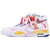 Nike Legado del Vuelo Tendencia y Auspicioso CNY Zapatillas de Baloncesto Vintage de Caña Media para Hombre Blanco Rojo Amarillo BQ4212-102(Equipo 168-)