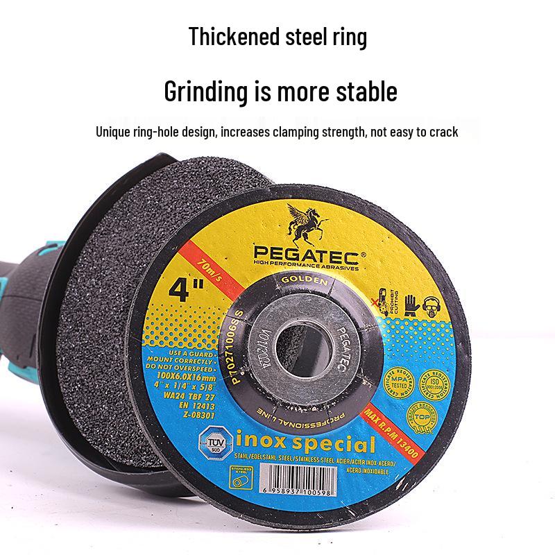 PaiTeKe Multi-Purpose Angle Grinder Disc: Grinding, Cutting, Sanding, and Polishing Disc for Metal & Stainless Steel.