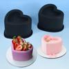 Heart Shaped Silicone Cake Mold Concave Design Dessert Mold Mousse Cake Mold  Chocolate Making