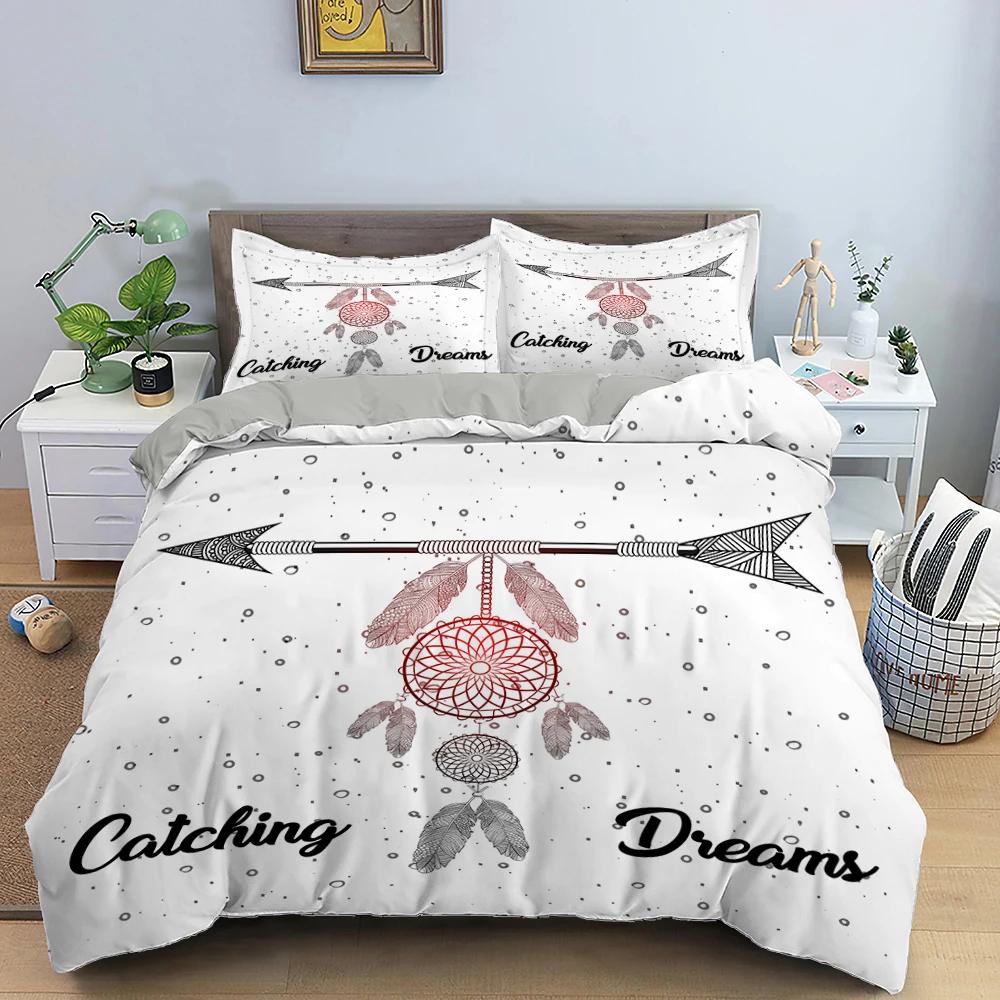 

3D Feather King Quen Soft Duvet Cover Blue Bohemian Bird Feather Ful Twin Beding Set Peacock Feather 2/3pcs Polyester Comfortable Quilt Cover 120*200cm Single