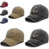 Premium Cotton Baseball Cap For Men With Stylish Embroidery And Classic Round Brim For Outdoor Enthusiasts