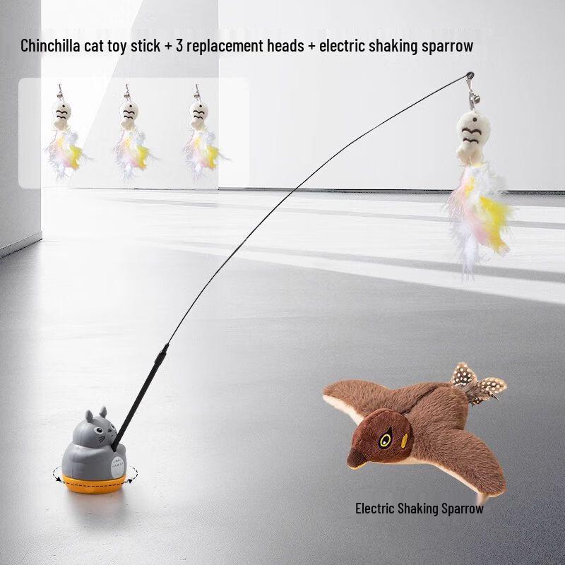 Zhuo Mingshu Long Interactive Cat Teaser Wand