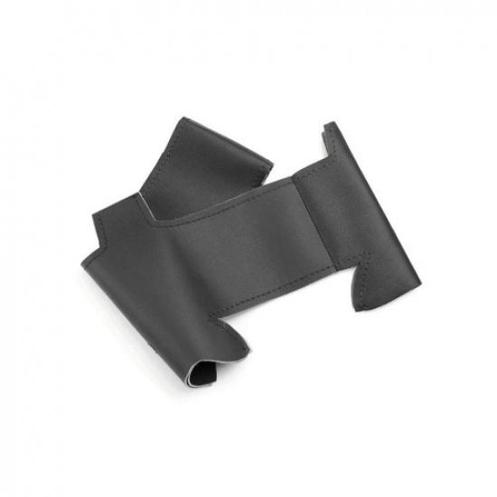 All Black Steering Wheel Sewing Leather Cover For Renault Megane 4 2016 2017