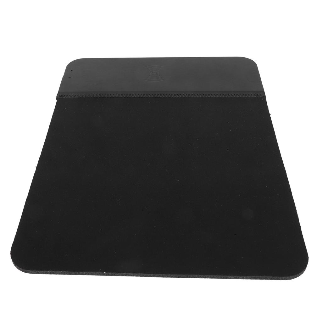 Charging Mouse Pad 15W 300x220x6mm Multifunctional Small Rubber Mouse Mat with Phone Charger