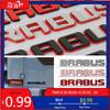 GLC GLB 1 stk Bakemblem For Brabus Klistremerke Bokstavmerke Bagasjeromsklistremerke Baksideklistremerke For Brabus Mercedes Benz W463 W464 W205 W212