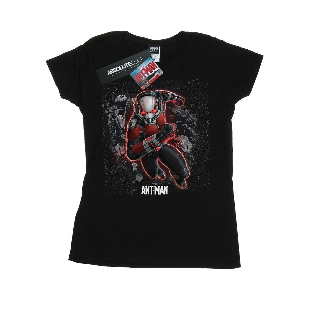 Marvel Womens/Ladies Ant-Man Ants Running Cotton T-Shirt