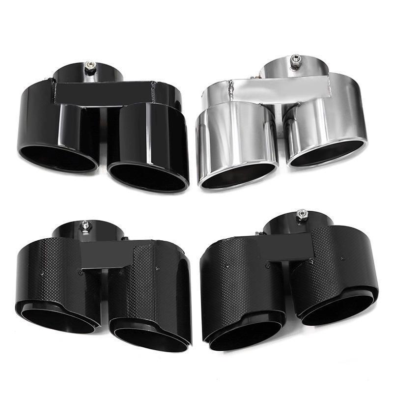 Stainless Steel Quad Exhaust Tip for BMW X5/X6 Tailpipe Muffler Modification