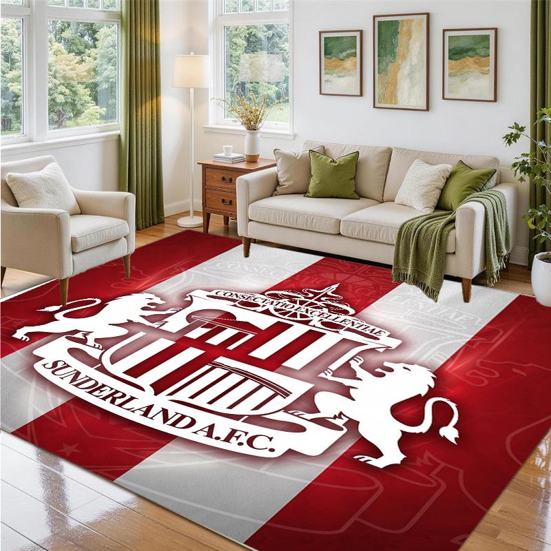 Sunderland Design Crystal Velvet Rug Soft Decorative Mat for Bedroom Entrance