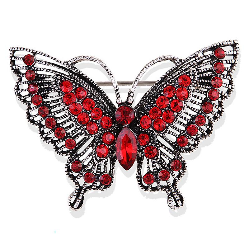 Vintage Butterfly Brooches For Women Coat Jewelry Party Ornaments