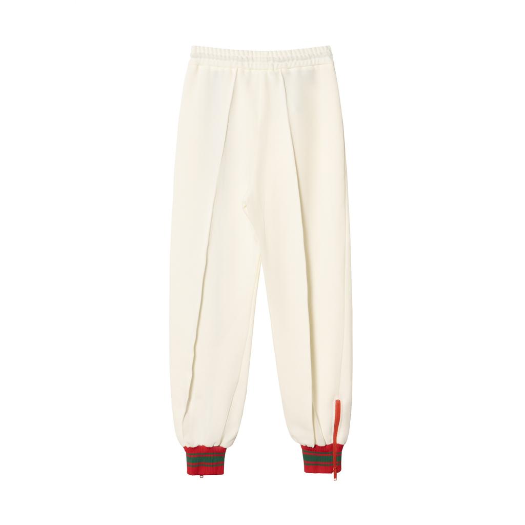 (WMNS) Gucci Polyester Blend Jogging Pants 'Ivory' Women's 734577-XJEWO-9782