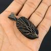 Tree Of Life Black Tourmaline Gemstone Copper Wire Wrap Handmade Pendant Jewelry Gift For Her