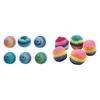 Handwoven Multicolored Juggling Balls Crochet Knitted Yarn Balls Assorted Juggling Bean Bags