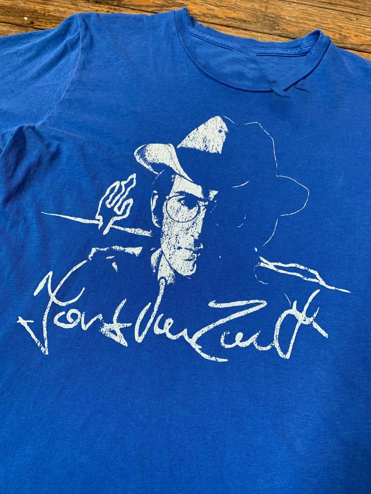 Retro Midnight Rider Townes Van Zandt Shirt Royal Blues Unisex S4XL Unisex T-Shirt XXL