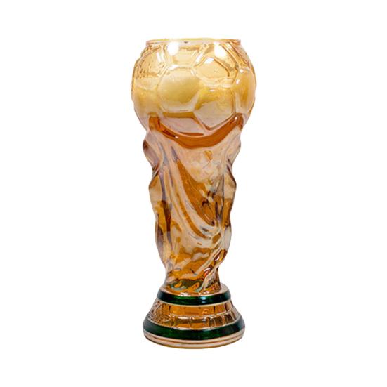 Trophäen-förmiges Bierglas 500 ml Fassungsvermögen Champion Cup Glas für Sportpartys Einzigartiges Geschenk für Fußball