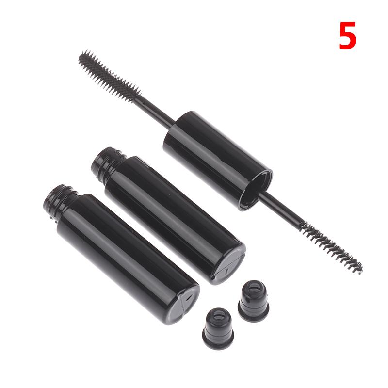 Double-Ended Empty Mascara Tube Eyeliner Lip Gloss Tubes With Wand Applicator Eyelash Cream Container Plastic Lipstick Lip Balm