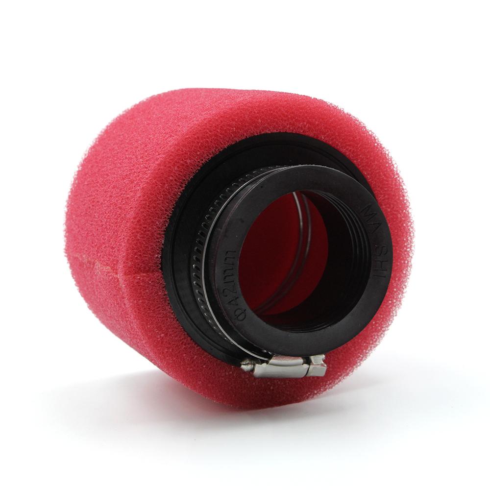 Universal High Flow Foam Air Filter Sponge Cleaner 35mm 38mm 42mm 45mm 48mm 50mm 60mm For Motorcycle Dirt Bike Moped Scooter ATV Air Filters 7