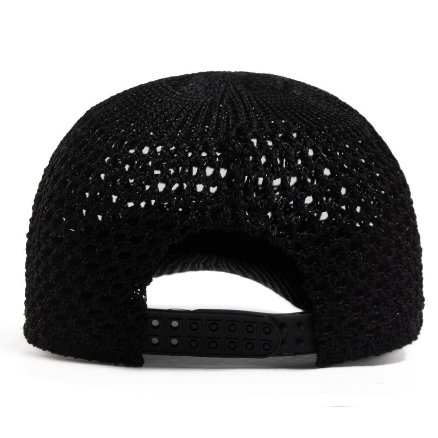 Sommer-Netz-Baseballkappe Damen Herren Häkel-Hohl-Truckerhut Schirmmütze Sonnenschnapper Snapback Weiblich Lässig Für Draußen Tägliche Nutzung Verstellbar