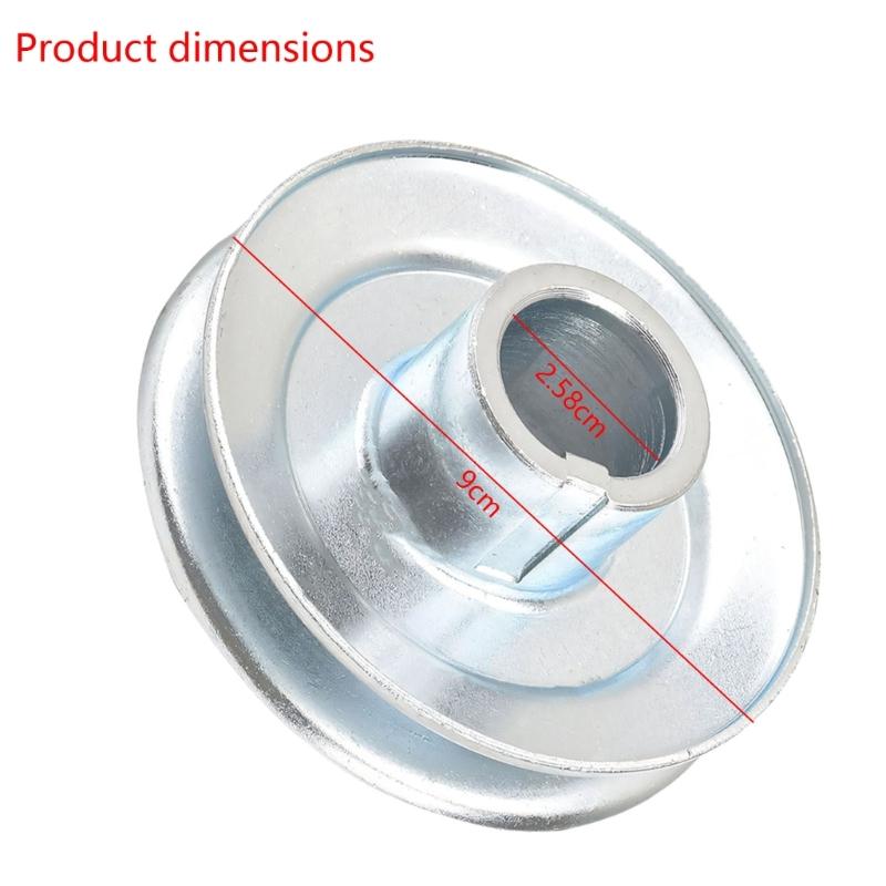 High Grade Spindle Drive Pulley Constructed Of Stainless Steel For Outdoor Power Equipment Care And Fixing