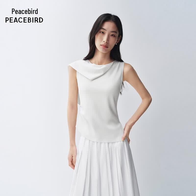 PEACEBIRD Commuter Knit Blouse M