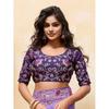 New Arrival - Party Wear Soft Star Georgette Saree with Elegant Embroidery Cutwork Arco Border