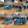 Nike GT. Taglia 4 Pre-riscalda EP Viola Persiano Blu Ghiaccio Sneakers Unisex Cromo IQ6205-500