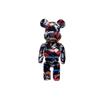 Decorative Artistic Graffiti Bearbrick 400 Figure Colorful Luxury Bear Brick Sculpture Ornament Living Room Home Decor Fashion(G)