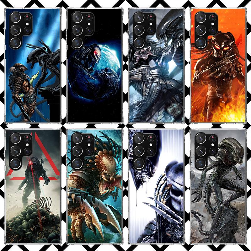 A-Alien Vs Predator Phone Case for Samsung Galaxy S26 S25 Edge S24 S23 Ultra S22 Plus S21 FE S20 + Soft Cover Print Fundas Galax