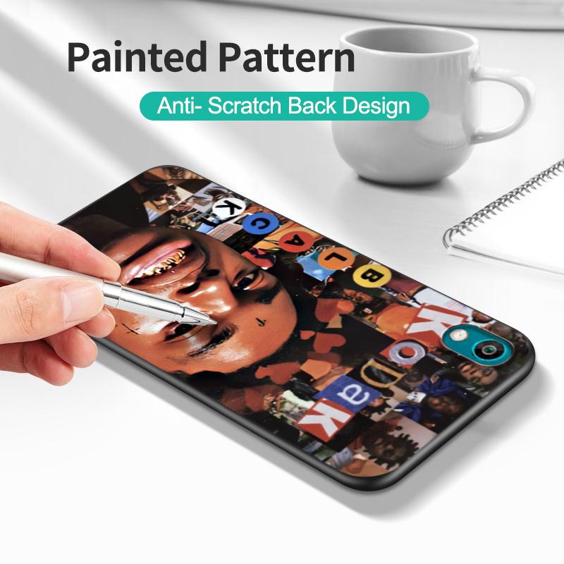 Black tpu Case For Honor 8a Prime 8s 9 10X Lite 9A 9C 9X Premium Pro 9S Case Cover Rapper Kodaks