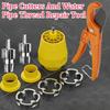 Multi-material Pipe And Tube Cutter For DIY With 1/2 Inch 3/4 Inch 1 Inch Dies DIY Enthusiasts' Workshop
