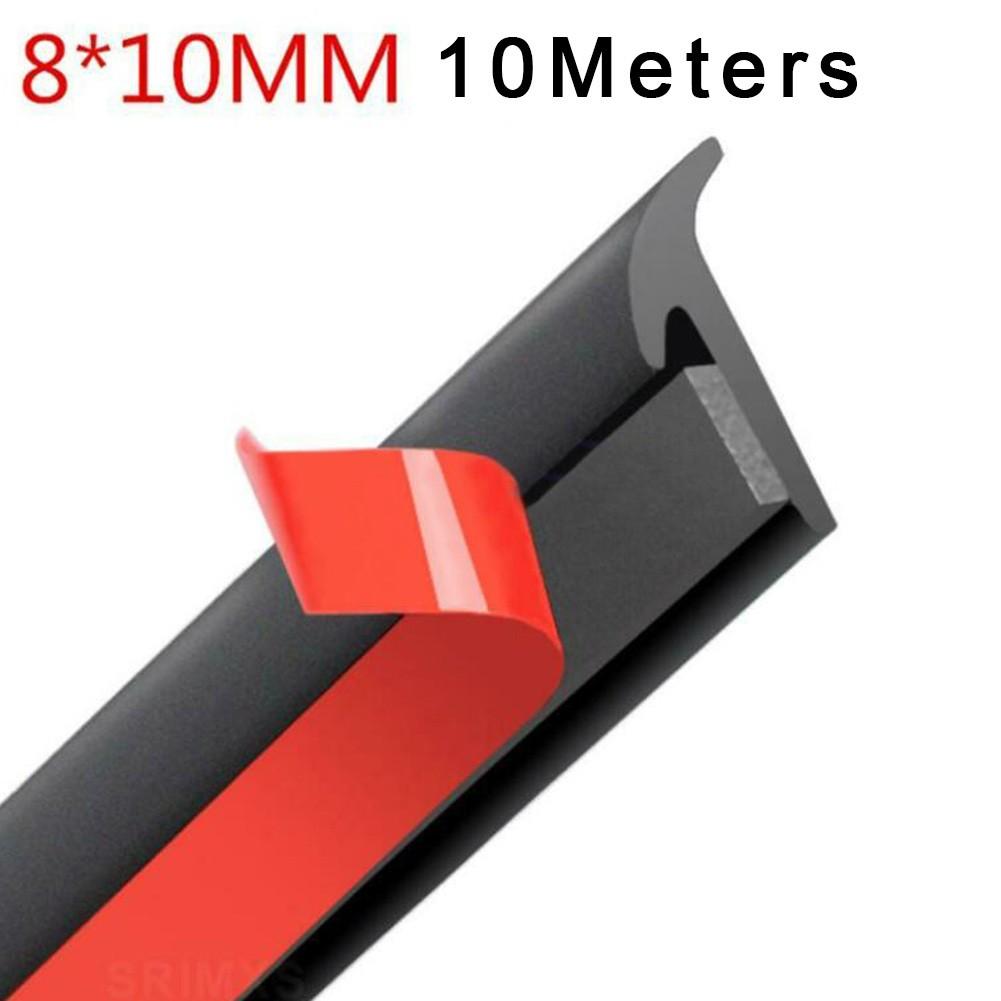 Trim Decoration Trim 10M Rubber Sealing Strip Weatherproof High quality