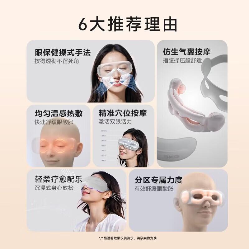 

SKG E3-2 Deluxe Smart Eye Massager CN plug (adapter included)