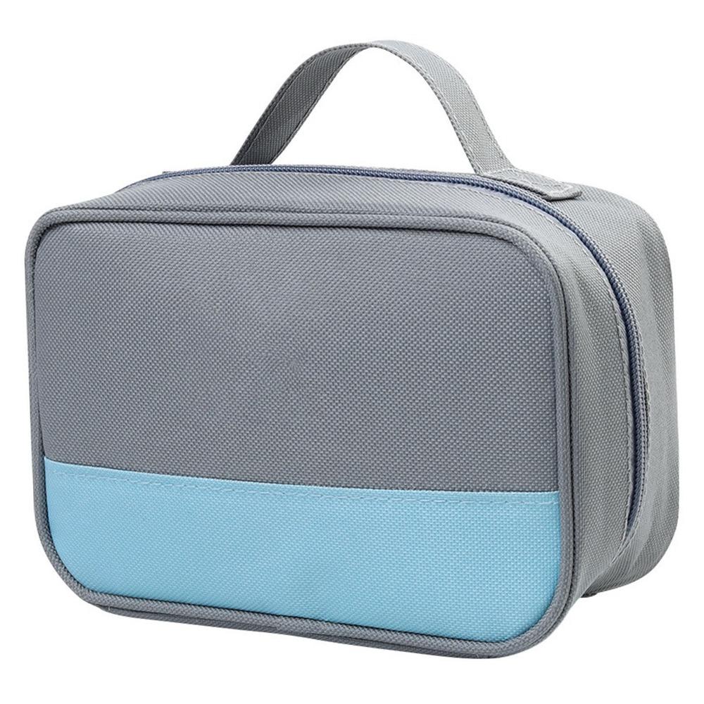 Large Capacity Medicine Pouch Zipper Handle Medicine Organizer First Aid Bag Travel Home