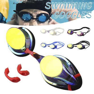 Okulary do pływania treningowe Competition Ergonomiczny kształt Dopasowujące się okulary do oczu Na plażę Basen