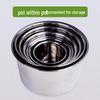 Stainless Steel Seasoning Pot