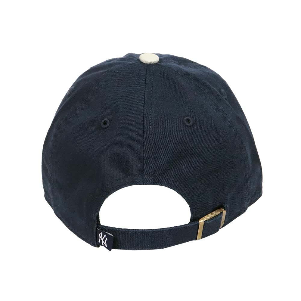 47 Brand Cap Kids Major League Children's Hat Logo Low Cap Baseball Cap Boys Girls Brand Two Tone Color NY NEW YORK YANKEES New York Yankees Navy X