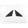 Carbon Fiber Rear Window Side Louver Cover Trim For - Honda Civic Sedan
