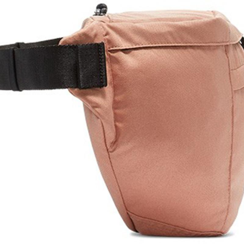 Nike Polyester Gym Bag One Shoulder Crossbody Fanny Pack Unisex Orange Pink Casual BA5751-605