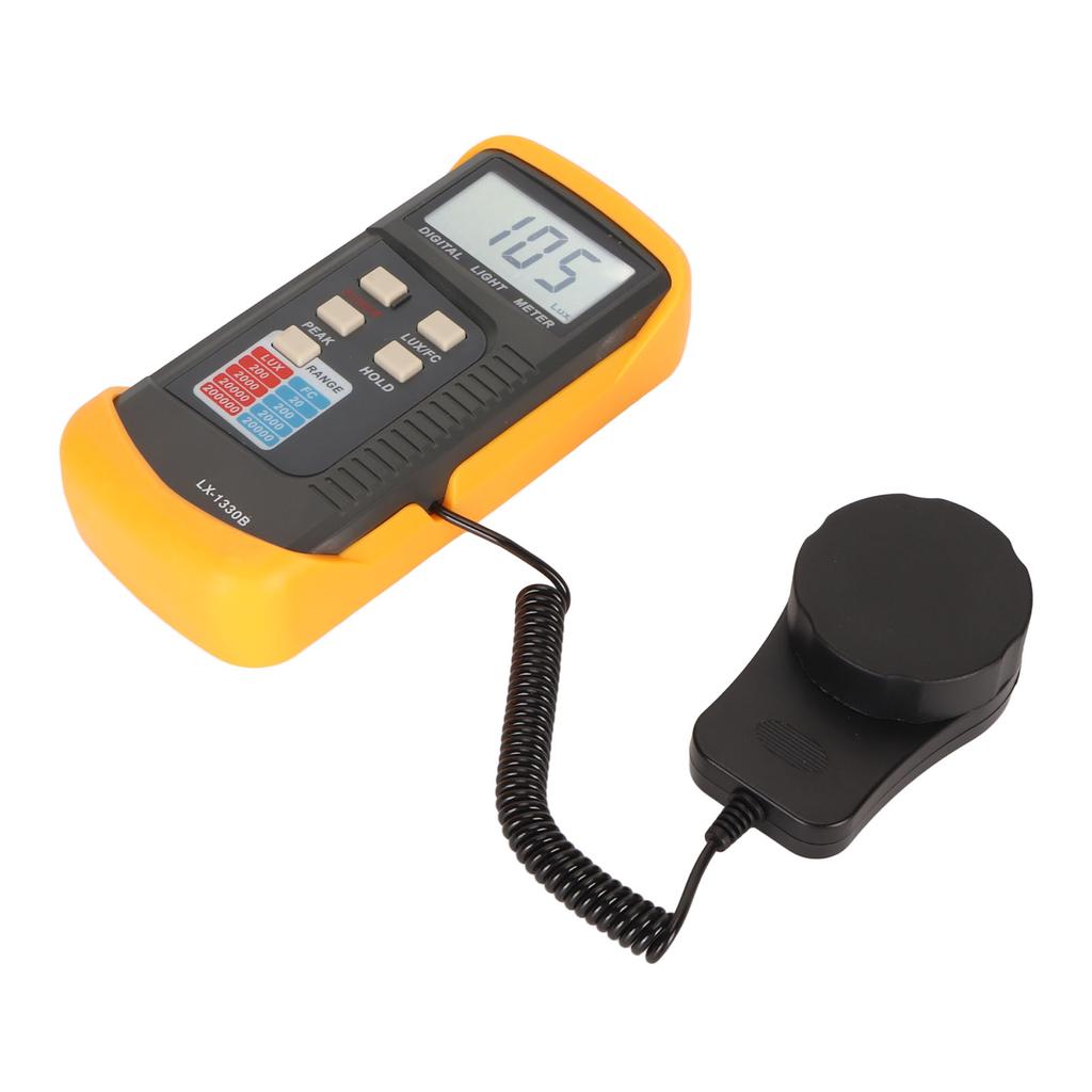 LX1330B Light Meter Split Type Digital Illuminance Meter High Accuracy Photometer Range Up To 200,00