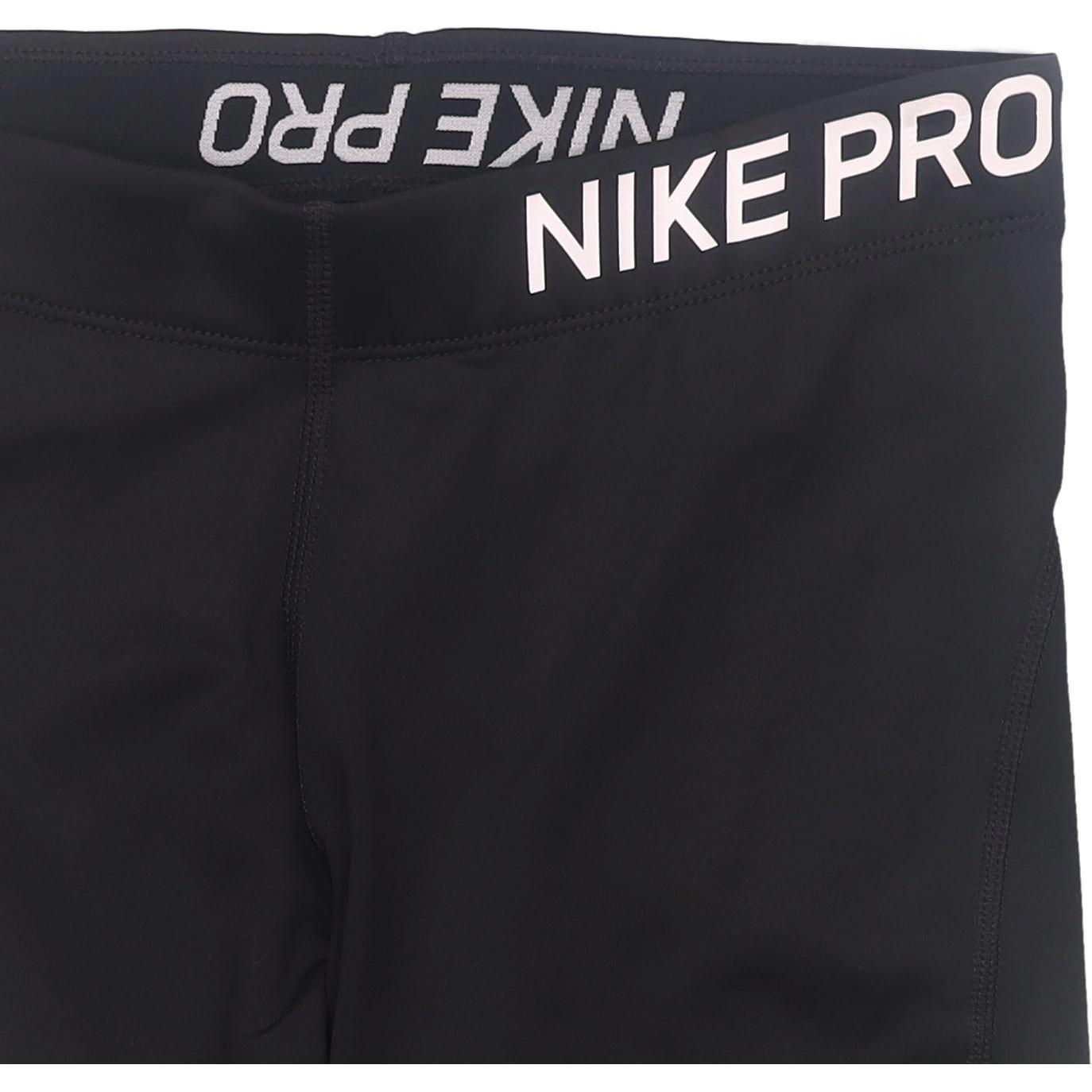 Nike Однотонные обтягивающие трикотажные спортивные штаны с логотипом — фото 4