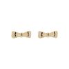 JYDDM 925 Tiny Ribbon Earrings (L)