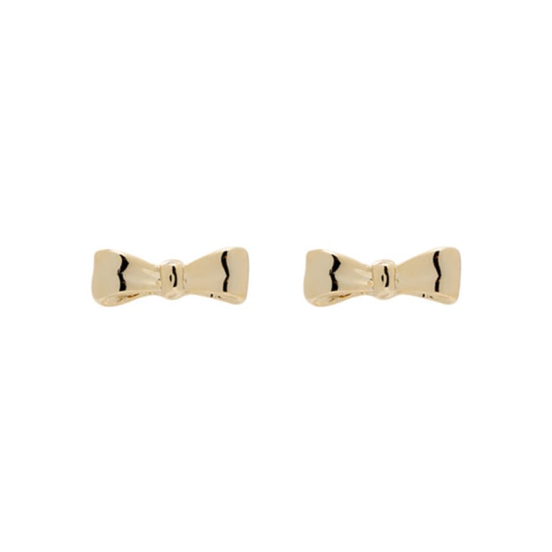 JYDDM 925 Tiny Ribbon Earrings (L)