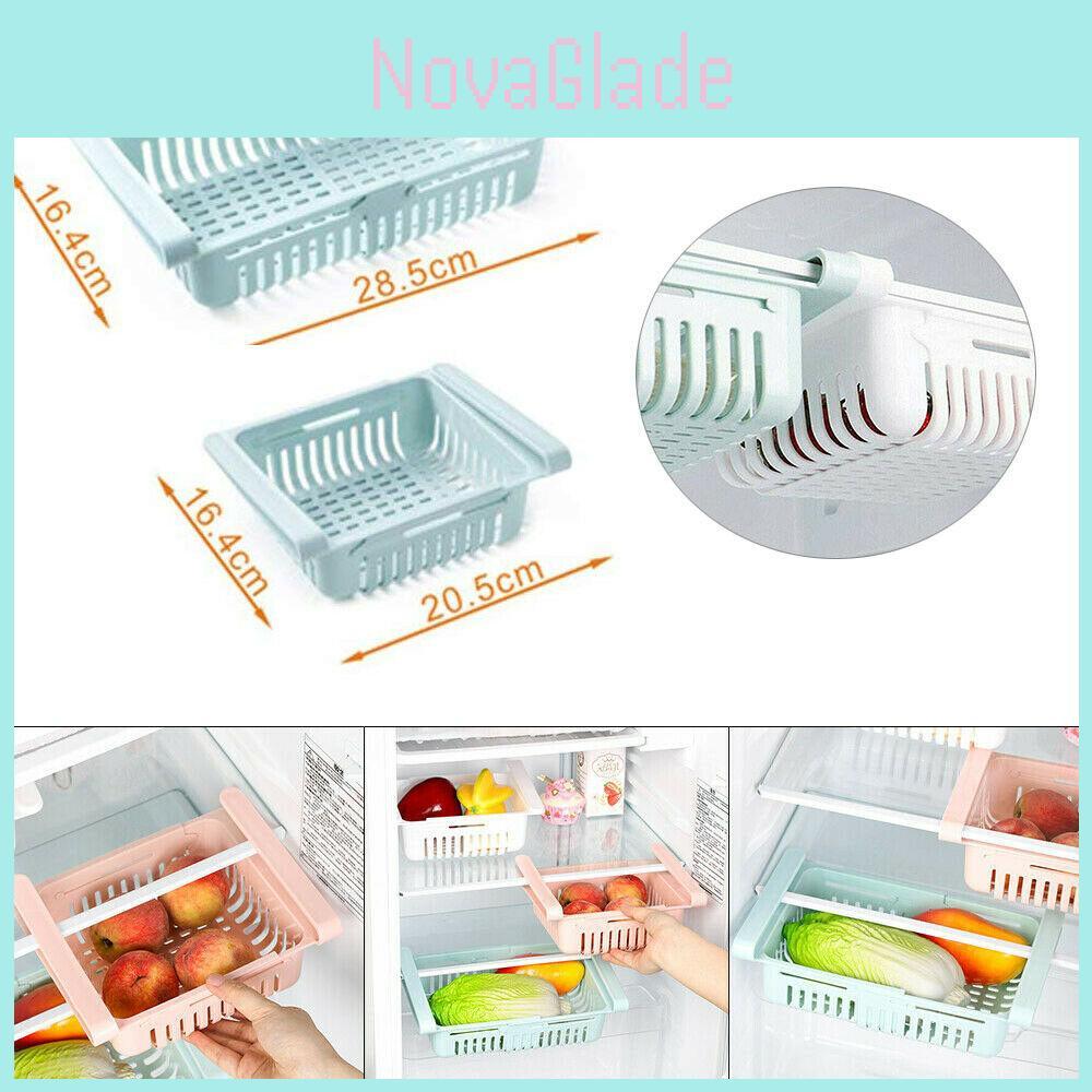 Amplia Caja de Almacenamiento Refrigerada Extraíble Para Organización Ordenada de Alimentos y Ahorro de Espacio