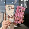 Fashion Design Anti-knock Phone Case For Tecno Phantom X/AC8 Graffiti Back Cover Silicone Durable Cartoon Card bag Cover