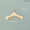 1Pcs Mini Wooden Hanger Mini Dollhouse Coat Hanger Toys Doll Accessories Doll House Decorative