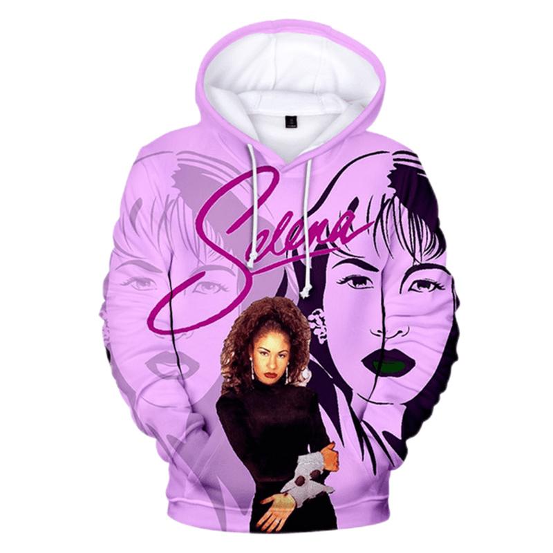 

Sexy Singer Selena Quintanilla 3D Print Hoodies Men Women Hip Hop Oversized Pullover Hooded Sweatshirts Streetwear Kid Clothing 4XL