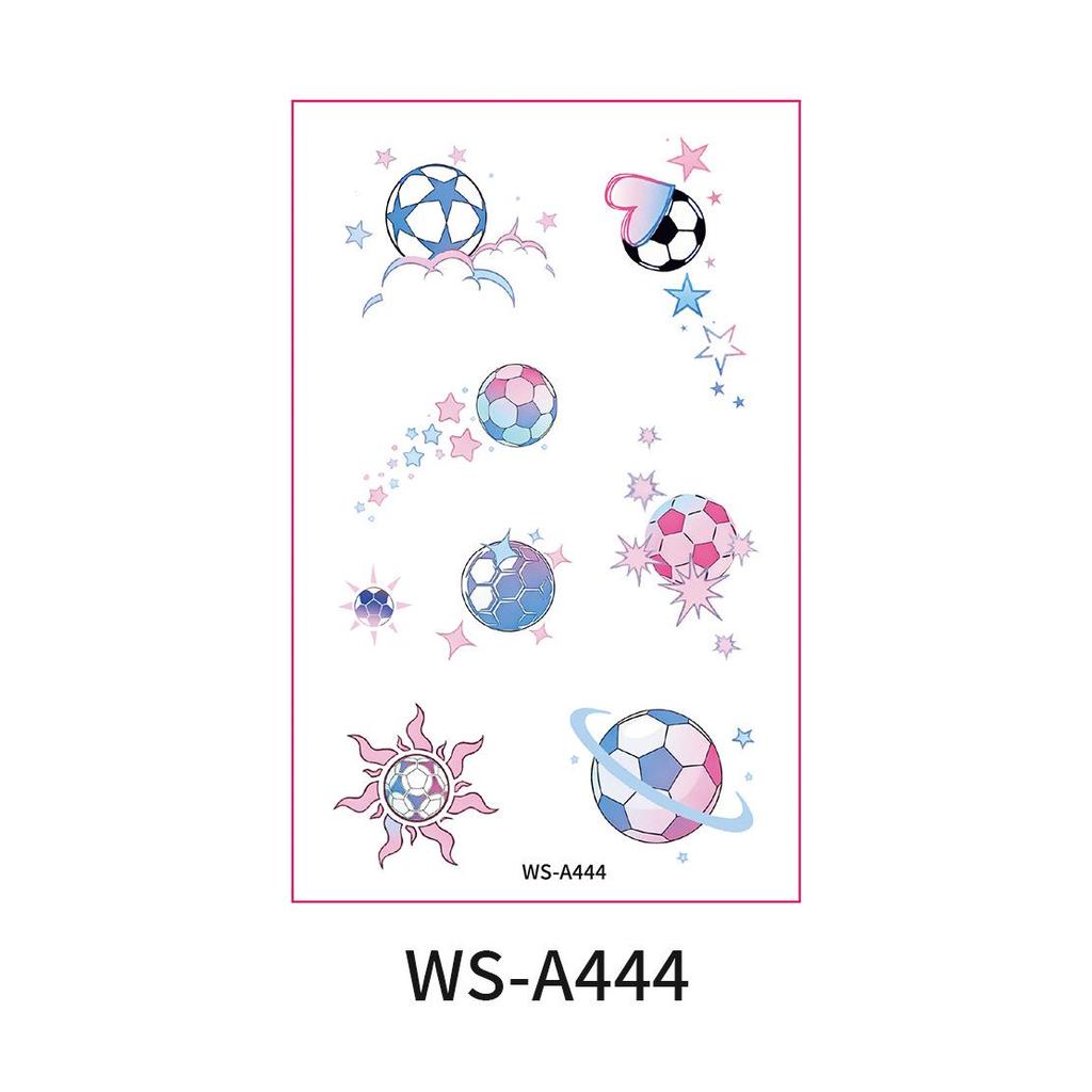 World Cup Waterproof Cartoon Face Tattoo Stickers for Sports Events and Parties