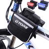 Bike Cycling Bicycle Frame Pannier Saddle Front Tube Bag Double Sides Bags