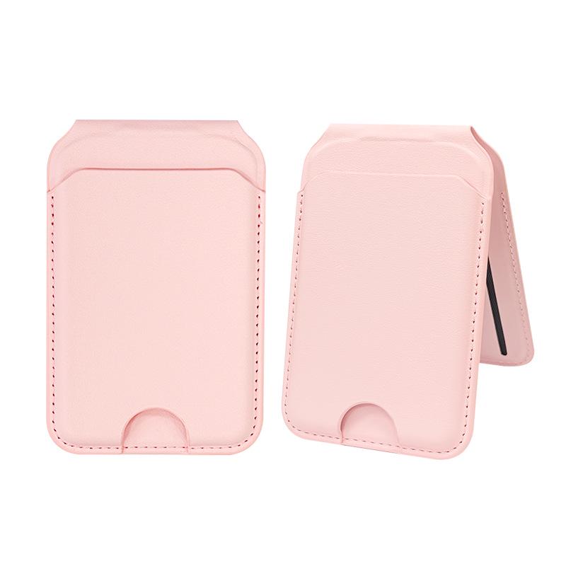 MagSafe Card Holder Case for Apple: Universal Folding Wallet with Magnetic Stand